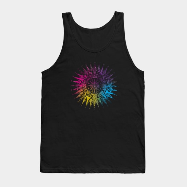 Old Compass Tank Top by DavidLoblaw